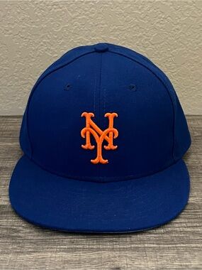 New York Mets New Era 59FIFTY Authentic Collection Fitted Hat Size-7 3/4